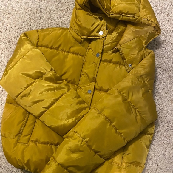 Mustard Puffer Jacket - Picture 4 of 4